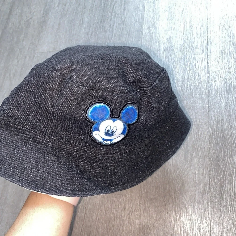 Mickey Mouse Clubhouse Reversible Blue & White Bucket Hat Goofy Donald One Size